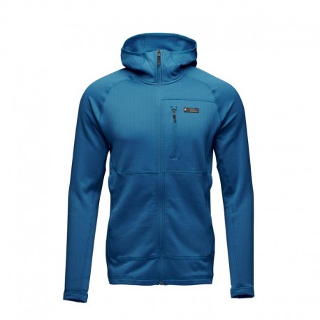 Tehnična jakna s kapuco Factor Hoody Black Diamond - Kingfisher