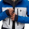 Veste de ski Dawn Patrol Hybrid Shell Black Diamond - Kingfisher-White-Black