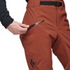 Spodnie narciarskie Pantalon Recon Stretch Black Diamond - grzany cydr