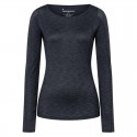 T-shirt donna LS Rhythm Tee Black Diamond