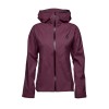 Women's rain jacket Stormline Stretch Rain Shell Black Diamond - Blackberry