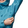 Stormline Stretch Rain Shell Women's Rain Jacket Black Diamond - Cerulean Blue