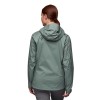 Women's rain jacket Stormline Stretch Rain Shell Black Diamond - Laurel Green