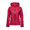 Women's rain jacket Stormline Stretch Rain Shell Black Diamond - Pomegranate