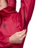 Women's rain jacket Stormline Stretch Rain Shell Black Diamond - Pomegranate