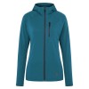Polar de sendeirismo para muller Coefficient Fleece Hoody Black Diamond - Azurita