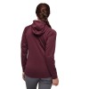 Polar de sendeirismo para muller Coefficient Fleece Hoody Black Diamond - Blackberry