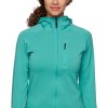 Polar de sendeirismo para muller Coefficient Fleece Hoody Black Diamond - Dark Patina