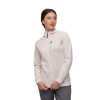 Polar de sendeirismo para muller Coefficient Fleece Hoody Black Diamond - Ice Pink