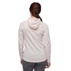 Polar de sendeirismo para muller Coefficient Fleece Hoody Black Diamond - Ice Pink
