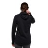Dámsky turistický top Black Diamond Coefficient Quarter Zip Hoody - čierny