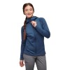 Veste femme Factor Hoody Black Diamond - Ink Blue