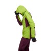 Dawn Patrol Hybrid Shell Black Diamond women's ski jacket - Aloe-Blackberry