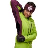 Dawn Patrol Hybrid Shell Black Diamond women's ski jacket - Aloe-Blackberry