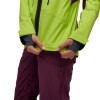 Dawn Patrol Hybrid Shell Black Diamond women's ski jacket - Aloe-Blackberry