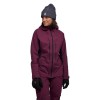 Dawn Patrol Hybrid Shell Black Diamond women's ski jacket - Blackberry-Black