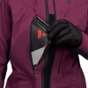 Dawn Patrol Hybrid Shell Black Diamond women's ski jacket - Blackberry-Black