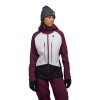 Veste de ski femme Dawn Patrol Hybrid Shell Black Diamond - White-Blackberry-Black