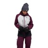 Veste de ski femme Dawn Patrol Hybrid Shell Black Diamond - White-Blackberry-Black