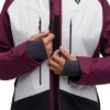 Veste de ski femme Dawn Patrol Hybrid Shell Black Diamond - White-Blackberry-Black