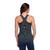 Camiseta de tirantes para mulleres Black Diamond Splitter Tank - Carbon Stripe