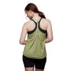 Dámske lezecké tielko Integrale Tank Black Diamond – zelený čaj