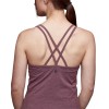 Camiseta de tirantes de muller con suxeitador Talus Tank Black Diamond - Blackberry