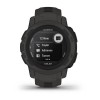 Garmin Instinct 2S -kello - aurinko - grafiitti