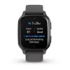 Garmin Venu Sq 2 kello - harmaa tummanharmaalla silikonirannekkeella - 010-02701-10