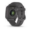 Garmin Venu Sq 2 kello - harmaa tummanharmaalla silikonirannekkeella - 010-02701-10