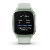 Garmin Venu Sq 2 -kello - Metallic Mint vedenvihreällä silikonirannekkeella - 010-02701-12
