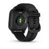 Venu Sq 2 Music Edition Garmin kello - harmaa mustalla silikonirannekkeella - 010-02700-10