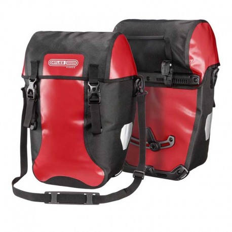 Par kolesarskih torb Bike-Packer Classic Ortlieb - rdeče - črne