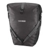 Par de maletas Ortlieb Back-Roller Plus de 20 litros - granito - negro