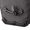 Par de maletas Ortlieb Back-Roller Plus de 20 litros - granito - negro