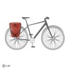 Par de maletas Ortlieb Back-Roller Plus de 20 litros - salsa - chili escuro