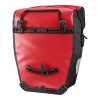 Para miejskich toreb rowerowych Back-Roller City Ortlieb - czerwono - czarna