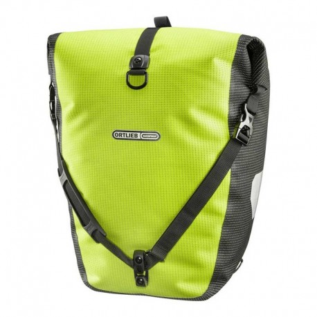 Taška na bicykel Back-Roller High Visibility Ortlieb - neónovo žltá - čierna reflexná