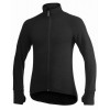 Woolpower 400 Full Zip Jacka / baslager - svart