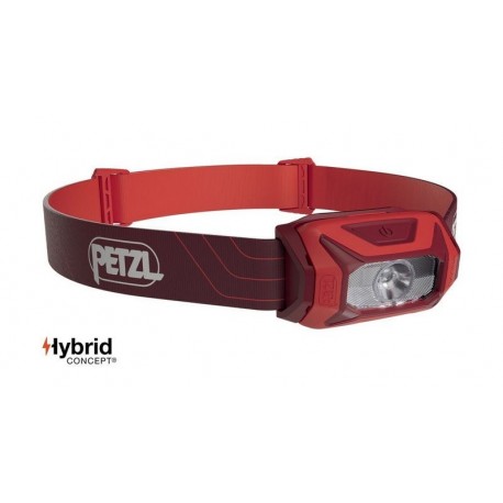 Lampe frontale randonnée Tikkina 3 Petzl - rouge