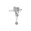 Polia tirolesa Trac Guide LT Petzl