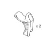 Batentes para polias Trac Petzl