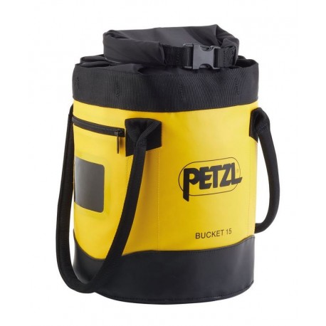 Bolsa de corda Petzl Bucket 15 - amarelo