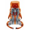 Mochila Deuter Aircontact Lite 40 + 10 - castanho-petróleo