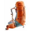 Mochila Deuter Aircontact Lite 40 + 10 - castanho-petróleo