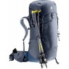 Mochila Deuter Aircontact Lite 50 + 10 - preto-marinho