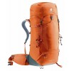 Mochila Deuter Aircontact Lite 50 + 10 - castanho-azulado
