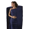 Drap de sac Silk Liner Sea To Summit - taille Long - Navy Blue