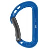 Spirit Petzl karbinhake - böjd grind - blå
