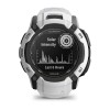 Garmin Instinct 2X aurinkokello - valkoinen